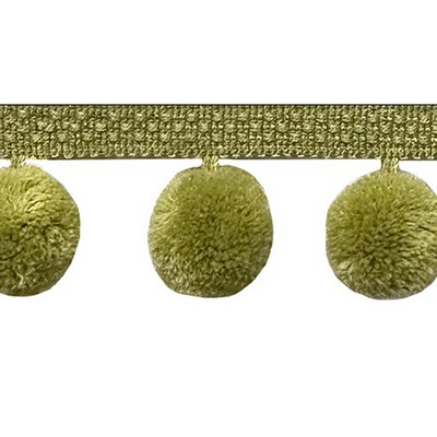 Brimar Trim Pom Pom Fringe 1in Apple