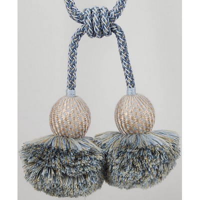 Brimar Trim Dbl Ball Tieback Divine Blue