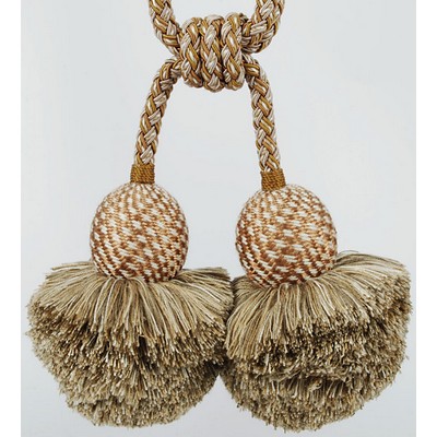 Brimar Trim Dbl Ball Tieback Flavours of Taupe