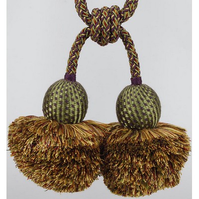 Brimar Trim Dbl Ball Tieback Purple Revenge