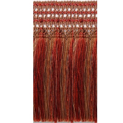 Brimar Trim 8 1/4 in Furniture Fringe Metal Oxide