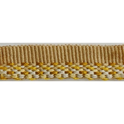 Brimar Trim  1/4 in Woven Self Lipcord GLD