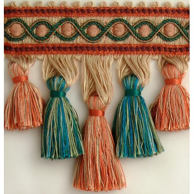 Brimar Trim 5 1/2 in Scalloped  Tassel Fringe TAP