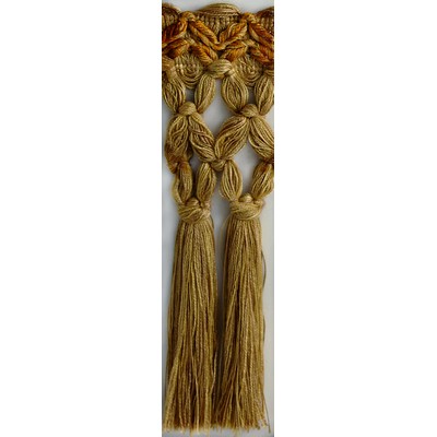Brimar Trim 7 1/2 in Upholstery Fringe GLD