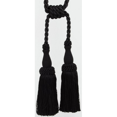 Brimar Trim Dbl Tassel Tieback BK