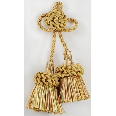 Brimar Trim Dbl Tassel Rosette AU