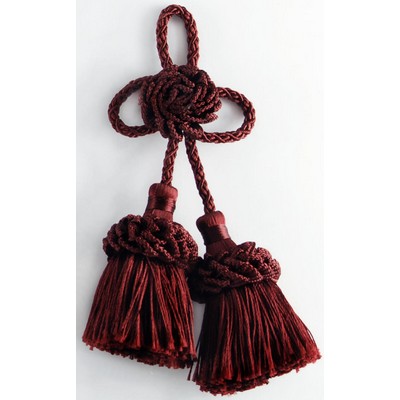Brimar Trim Dbl Tassel Rosette CAB