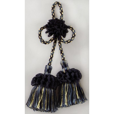 Brimar Trim Dbl Tassel Rosette DBY