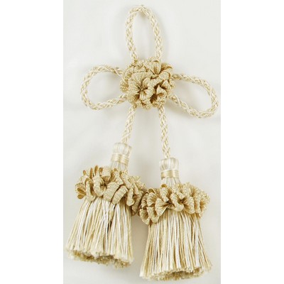 Brimar Trim Dbl Tassel Rosette IV
