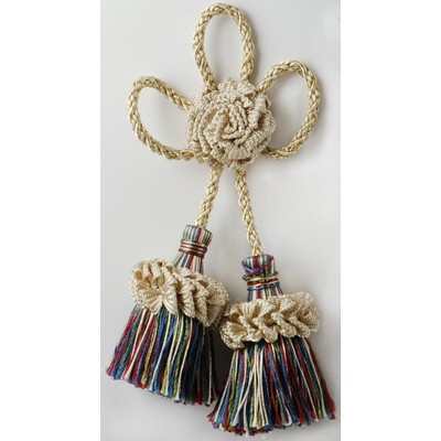 Brimar Trim Dbl Tassel Rosette MU