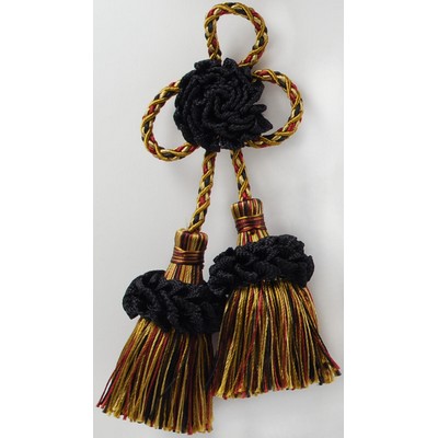 Brimar Trim Dbl Tassel Rosette OBB