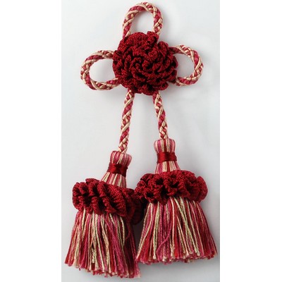 Brimar Trim Dbl Tassel Rosette RAS