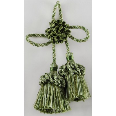 Brimar Trim Dbl Tassel Rosette SGR