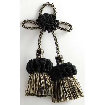 Brimar Trim Dbl Tassel Rosette TB