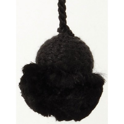 Brimar Trim Cushion Bobble Tassel BLK