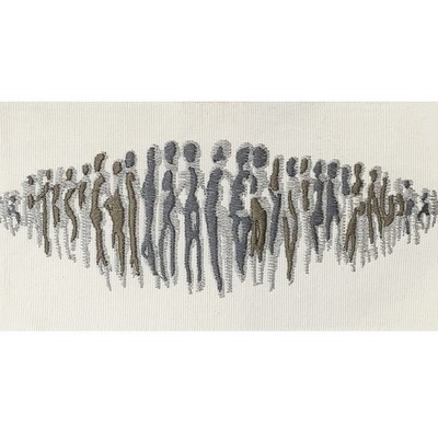 Brimar Trim 4in Tape with People Pattern Neutral