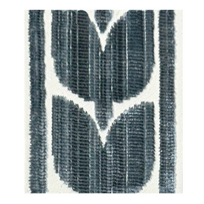 Brimar Trim 3in Tulip Velvet Border Seafoam