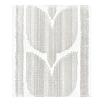 Brimar Trim 3in Tulip Velvet Border White