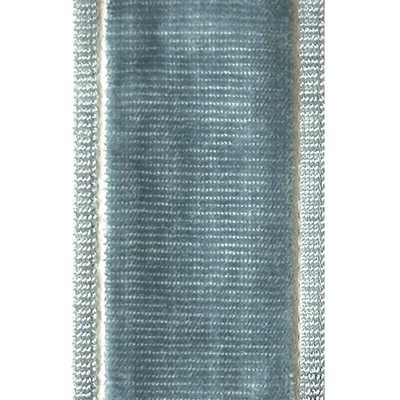 Brimar Trim 2in Velvet Solid Border Light Blue