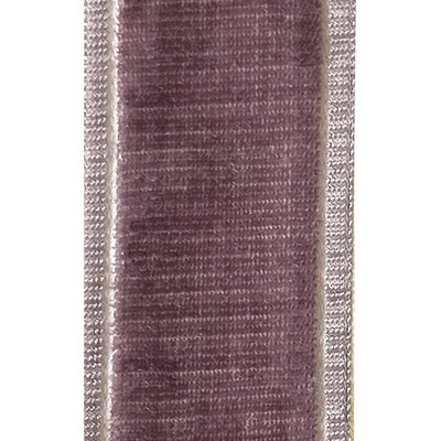 Brimar Trim 2in Velvet Solid Border Lilac
