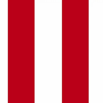 Bryant Industries Corp Awning Stripe Large Jungle Crimson