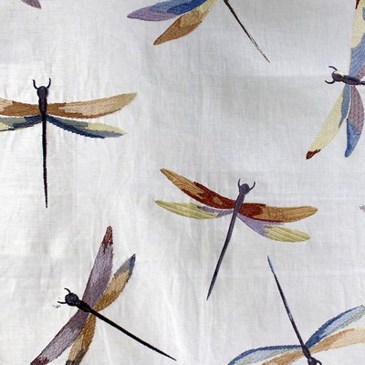 Catania Silks Dragon Fly Embroidery 1