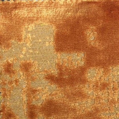 Catania Silks Marble Velvet Rust