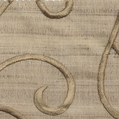 Catania Silks Vine-Embroidery Grey