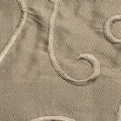 Catania Silks Vine-Embroidery Taupe