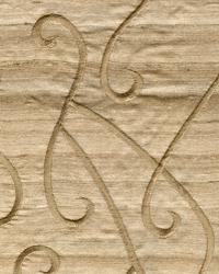 Catania Silks Vine Embroidery Natural