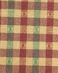 Covington Linley Gingham 632 English Red Fabric