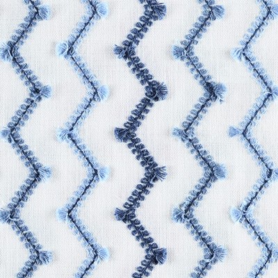 Covington Rickrack 525 Porcelain Blue