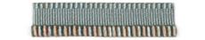 Duralee Trim 1/4in Textured Piping 7244-172 172 Glacier