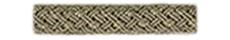 Duralee Trim 3/8in Braided Cord w/Lip 7247-118 118 Linen
