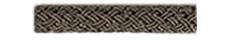 Duralee Trim 3/8in Braided Cord w/Lip 7247-433 433 Mineral