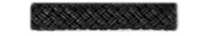 Duralee Trim 3/8in Braided Cord w/Lip 7247-79 79 Charcoal