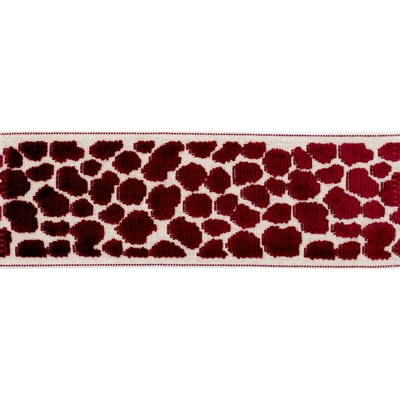 Europatex Trimmings Alpas Crimson