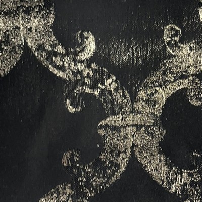 Europatex Dazzle Damask Black