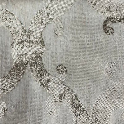 Europatex Dazzle Damask Golden White