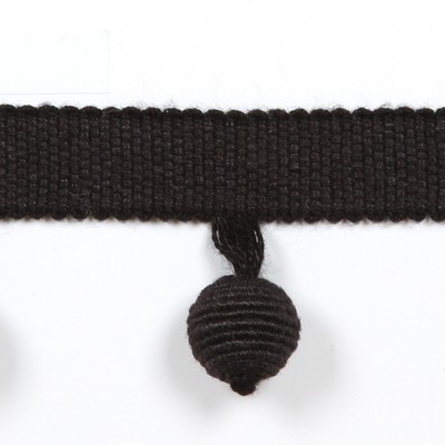 Europatex Trimmings Le Lin Beaded Fringe Black