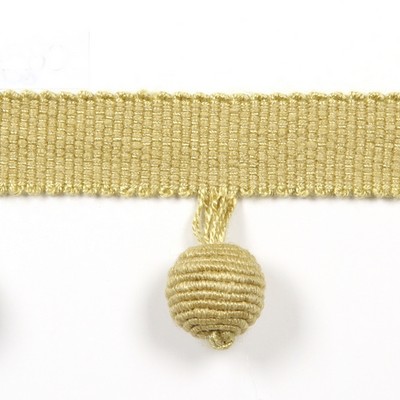 Europatex Trimmings Le Lin Beaded Fringe Jute