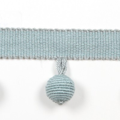Europatex Trimmings Le Lin Beaded Fringe Sky