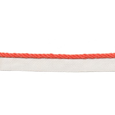 Europatex Trimmings Le Lin Micro Cord Dark_Coral