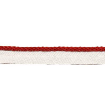 Europatex Trimmings Le Lin Micro Cord Rouge