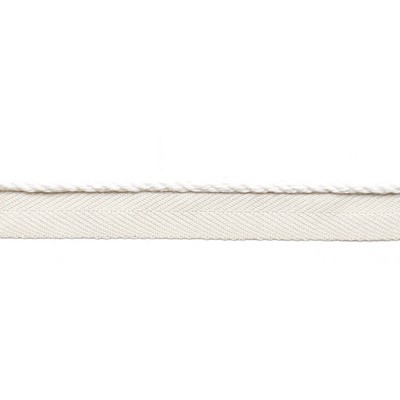 Europatex Trimmings Le Lin Micro Cord White