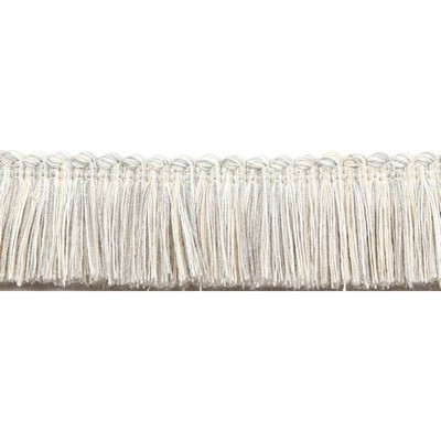 Europatex Trimmings Pergola Brush Fringe Gray