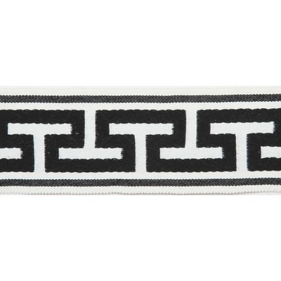 Europatex Trimmings Pergola Embroidered Black