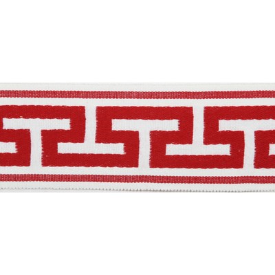 Europatex Trimmings Pergola Embroidered Cranberry