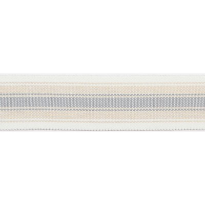 Europatex Trimmings Pergola Striped Tape Gray