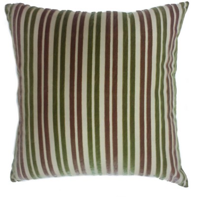 Europatex Stripe-Pillow Khaki Green